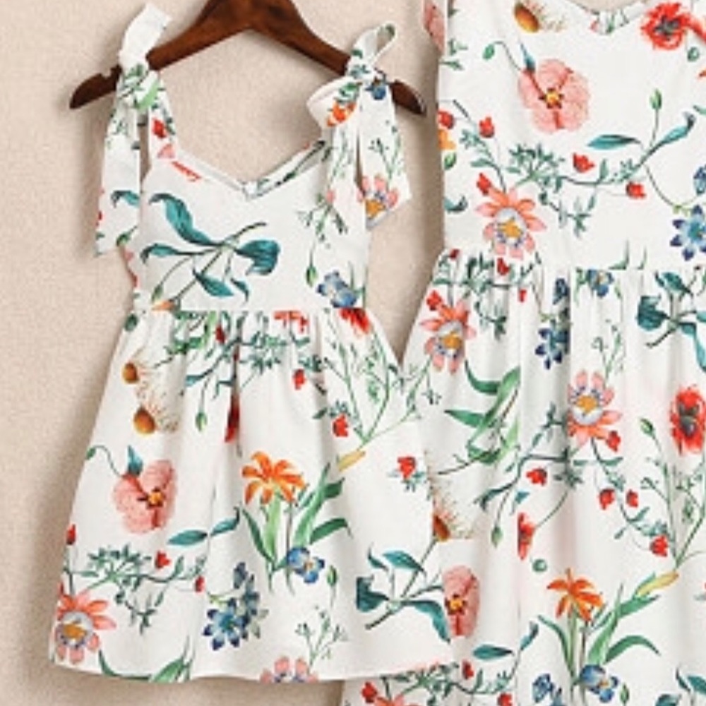 7 year Old flower dress